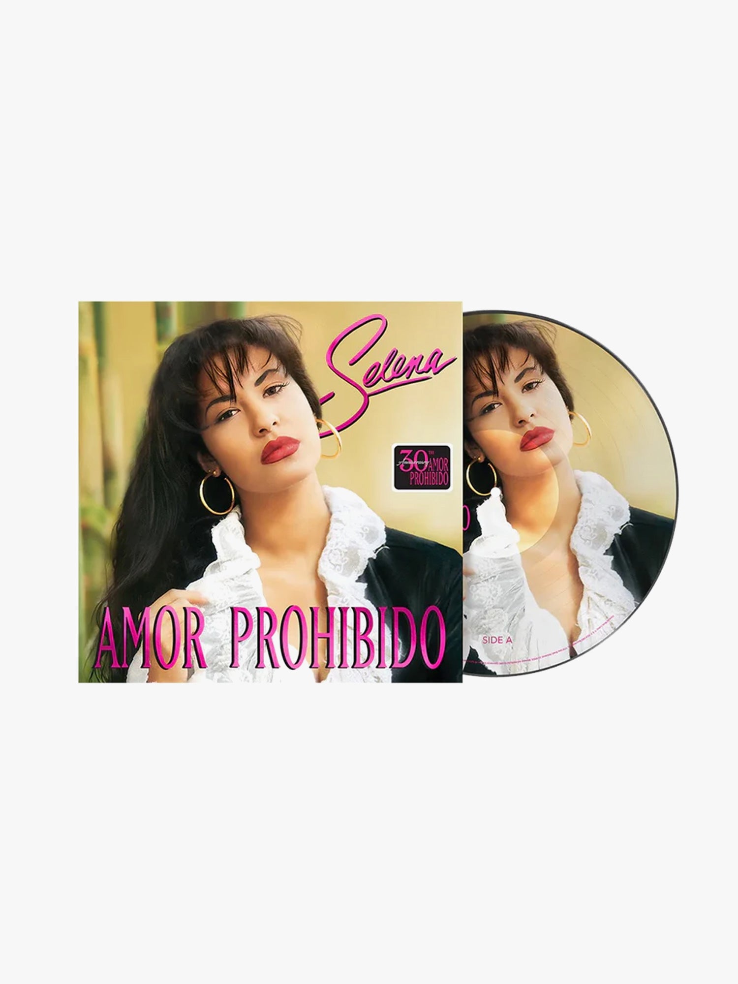 Amor Prohibido Picture Disc Vinyl - 30th Anniversary Edition