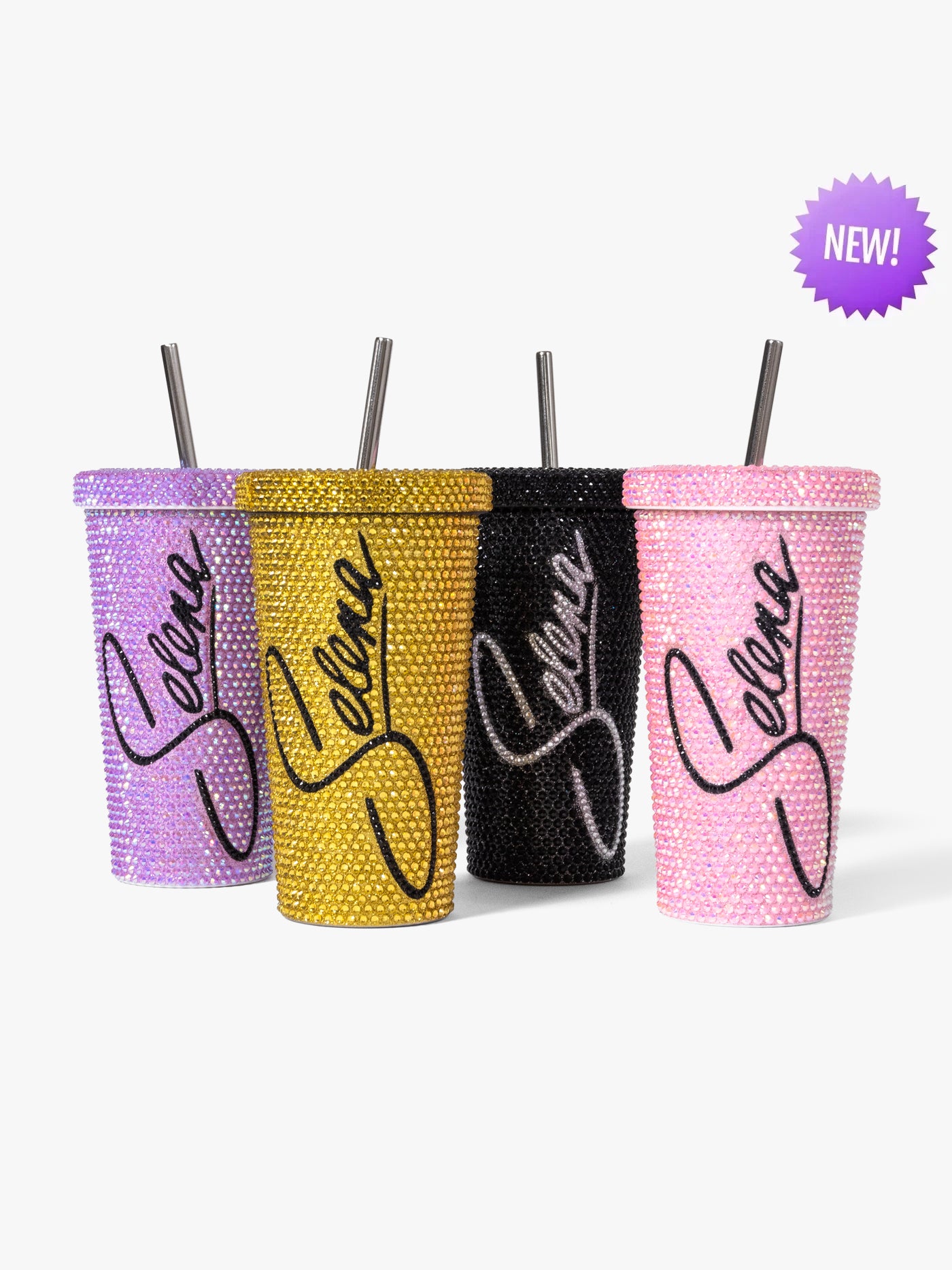 Selena Rhinestone Tumbler