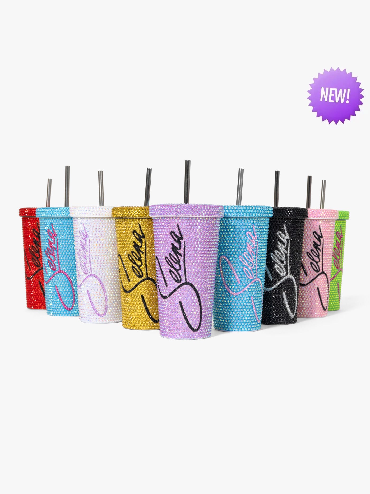 Selena Rhinestone Tumbler