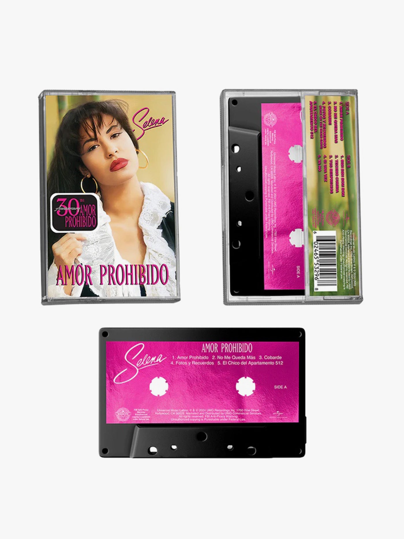 Amor Prohibido Cassette - 30th Anniversary Edition