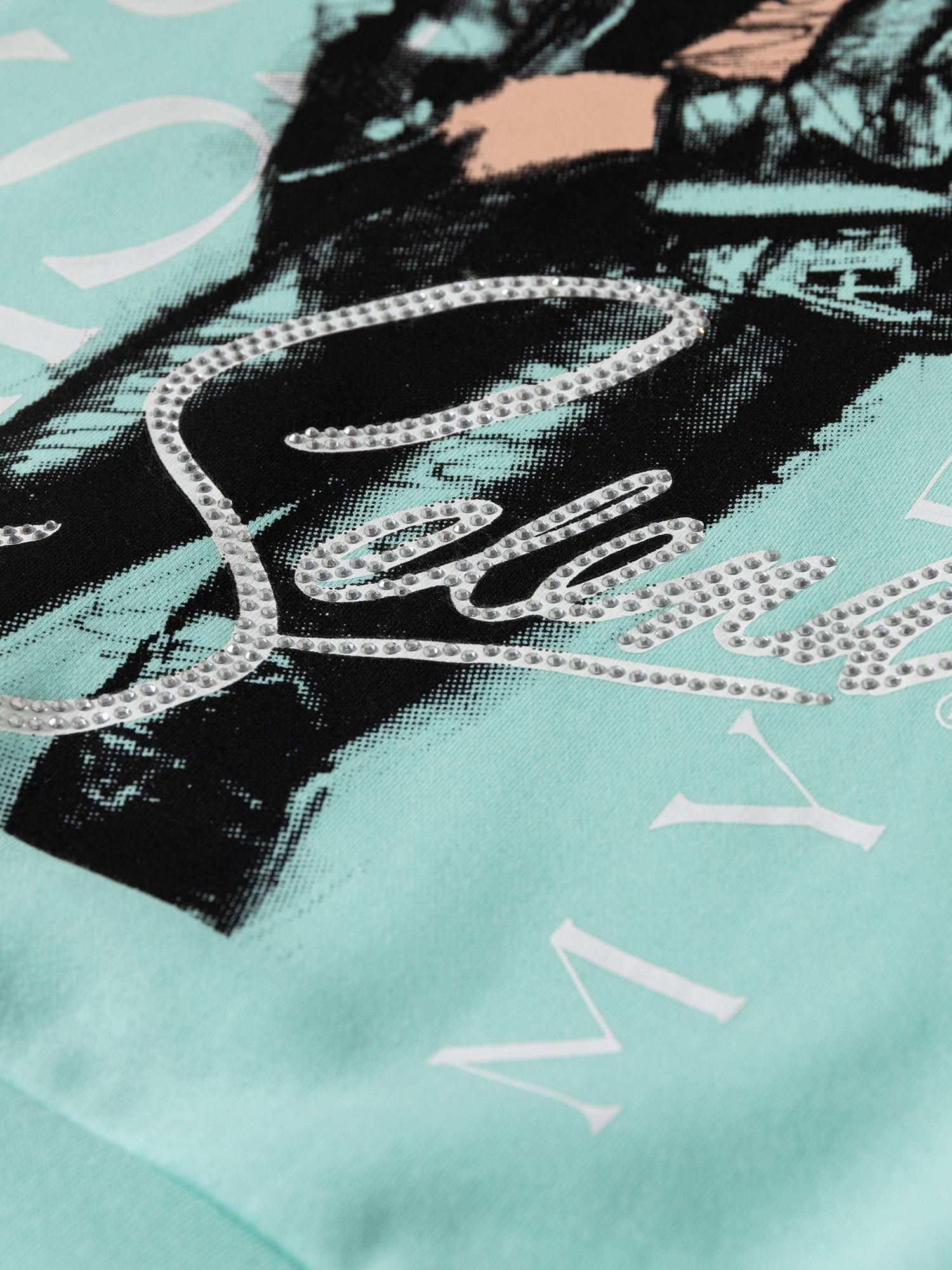 Missing My Baby Rhinestone Hoodie