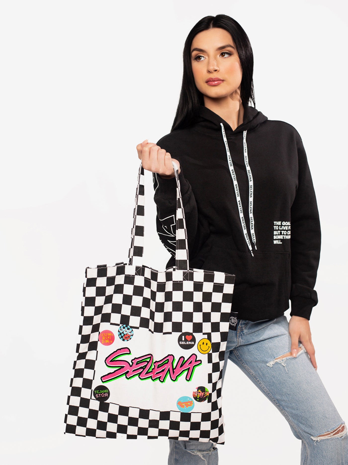 90s Selena Retro Tote Bag