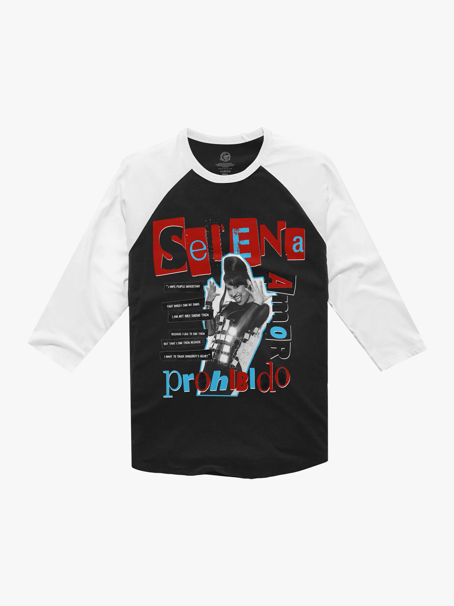 Cut & Paste Selena Baseball Tee