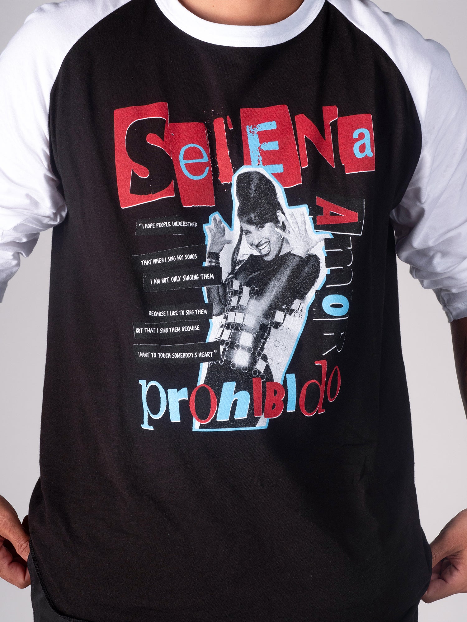 Cut & Paste Selena Baseball Tee