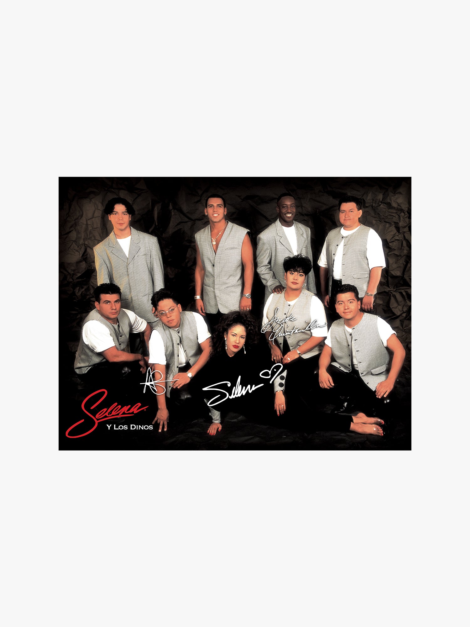 Selena y Los Dinos 1990's Photo Print