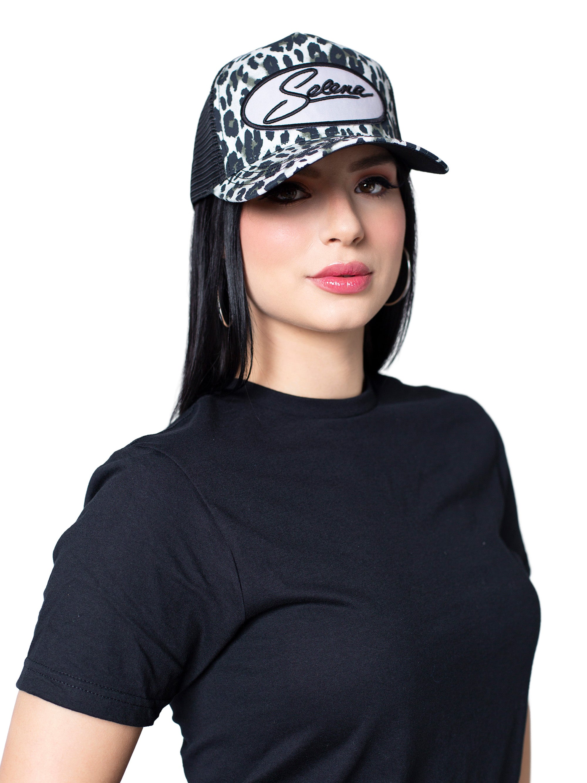 Cheetah Selena Cap with Tan Patch