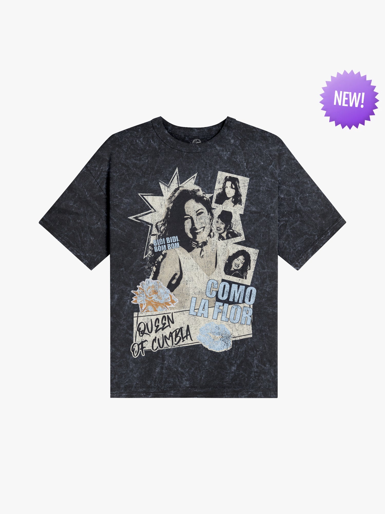 Selena Collage Distressed Tee