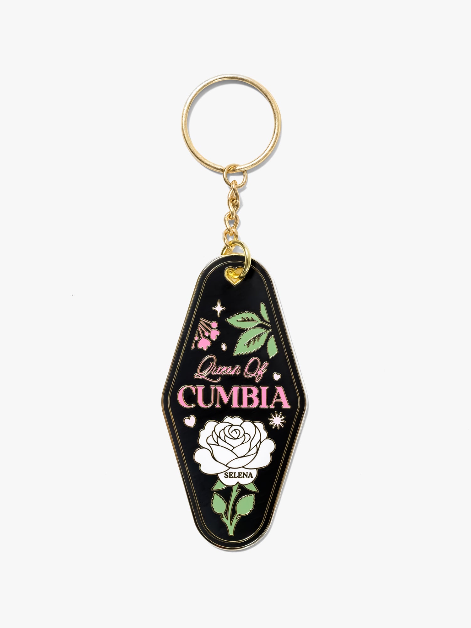 Selena Enamel Keychain