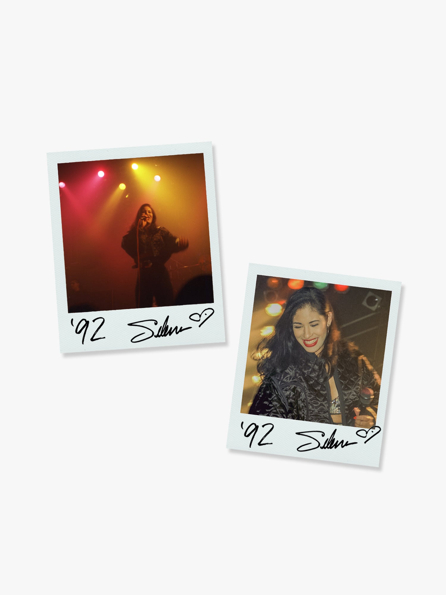 Selena Polaroid Sticker Pack