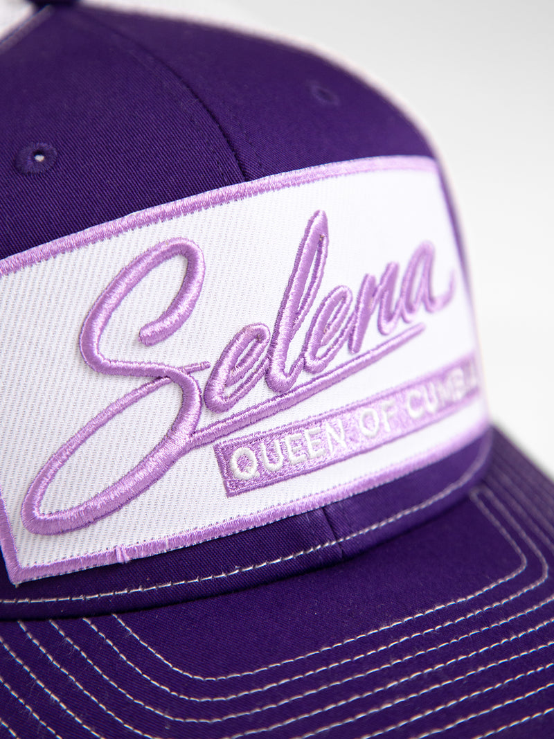 Selena Queen of Cumbia Lavender Logo Cap