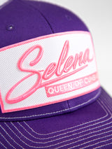 Selena Queen of Cumbia Neon Hot Pink Logo Cap