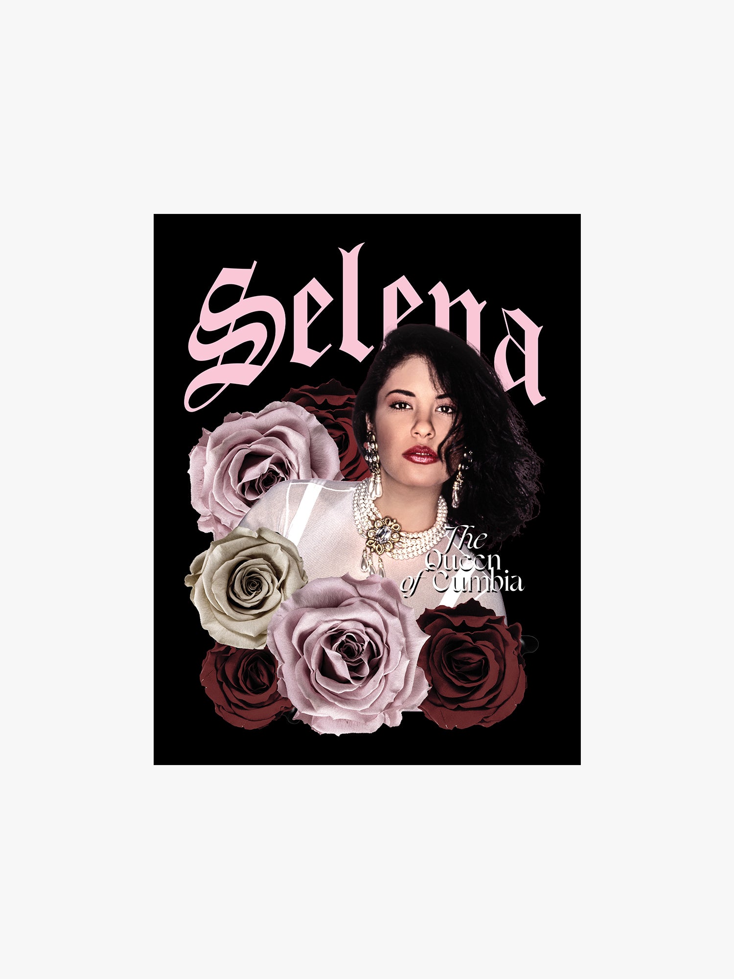 Selena Floral Photo Print