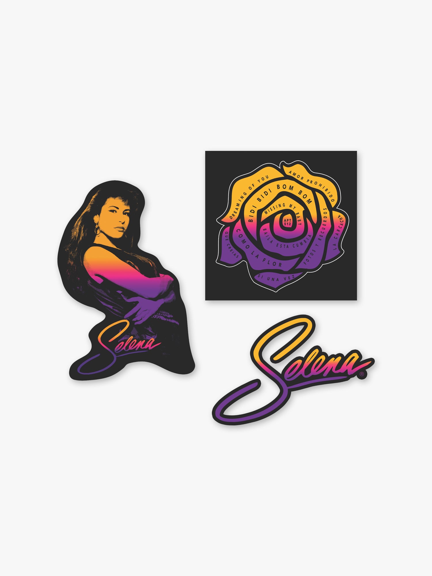 Selena Sunrise Sticker Pack